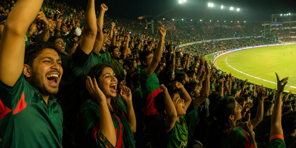 The crowd